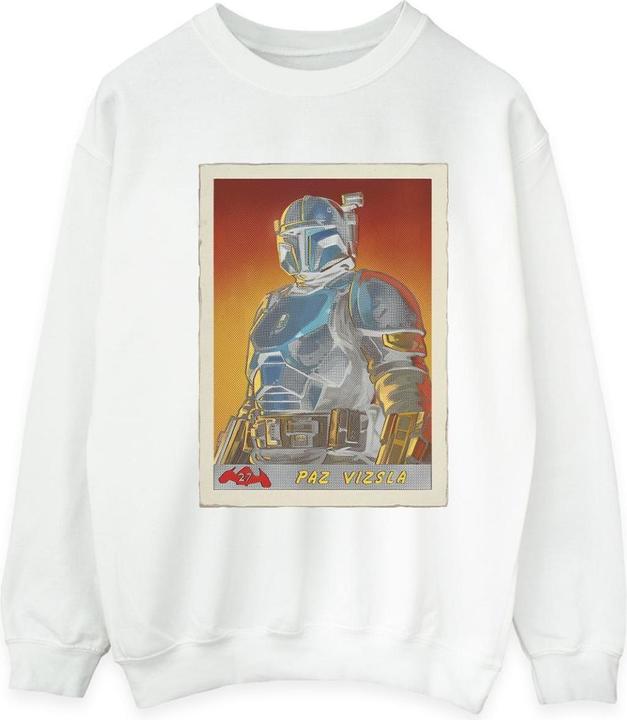 Star Wars The Mandalorian Paz Vizla Card Sweatshirt (M)
