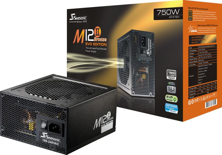 Image du produit Seasonic M12II-750 Evo (750 W)