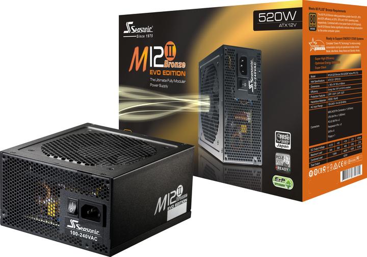 Immagine prodotto Seasonic M12II-520 Evo (520 W)