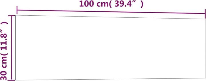 Produktbild VidaXL Jackeline (100 x 30 cm)