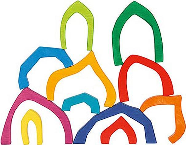Produktbild Goki Bausteine Vier Jahreszeiten