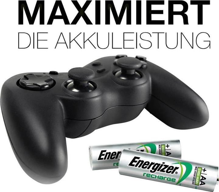 Immagine prodotto Energizer Ricarica 1 ora (4 pz., AA, AAA, 2300 mAh, Batteria + Caricabatterie)