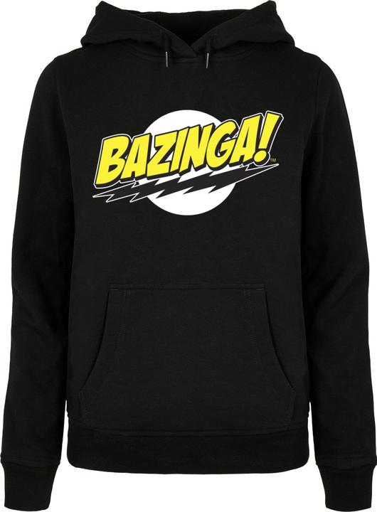Immagine prodotto Absolute Cult Donna Big Bang Theory - Felpa con cappuccio Basic Bazinga - 115105 (S)