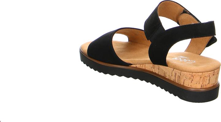 Actual product image Gabor Dames Sandalen - zwart (47)
