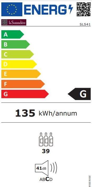 Energy Label La Sommelière SLS41