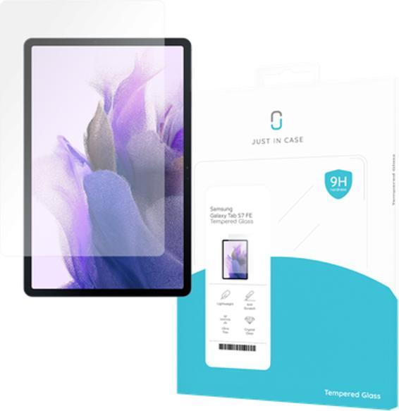 Produktbild Just in Case Gehärtetes Glas Clear Displayschutzfolie Samsung Galaxy Tab S7+/S7 FE/S8+ (1 Stück, Galaxy Tab S7 FE)