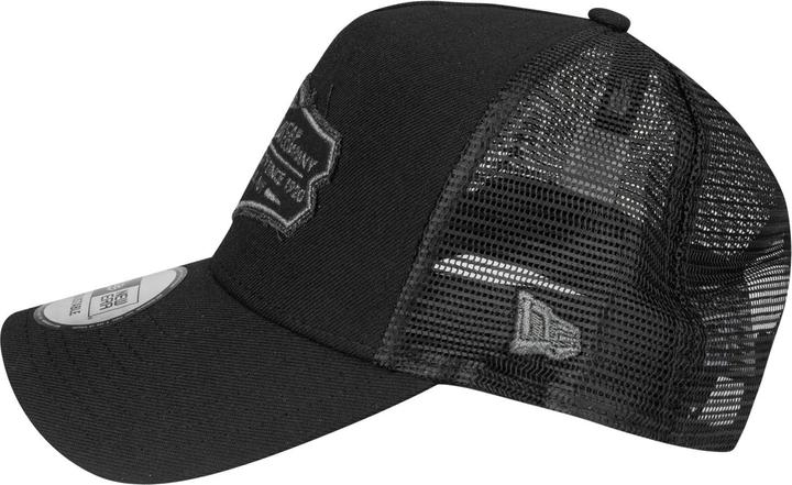 Actual product image New Era Adjustable Trucker Cap - RETRO PATCH black metal (One size)