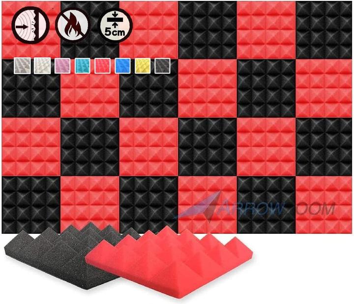 Image du produit Arrowzoom 24 Mousse acoustique Carreaux (24 pcs)