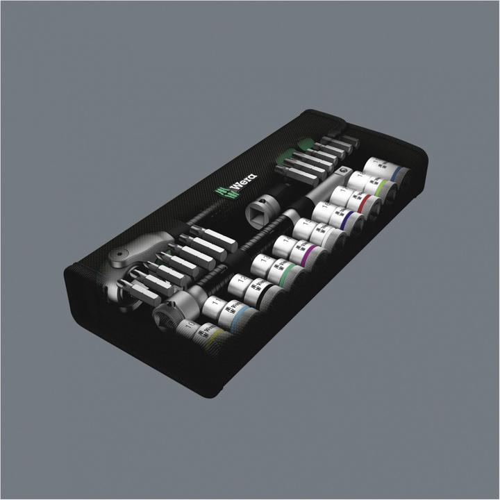 Produktbild Wera 8100 SC 6 Zyklop Speed-Knarrensatz (19 mm, 12 mm, 14 mm, 16 mm, 10  mm, 18 mm, 17 mm, 11 mm, 15 mm, 13 mm)