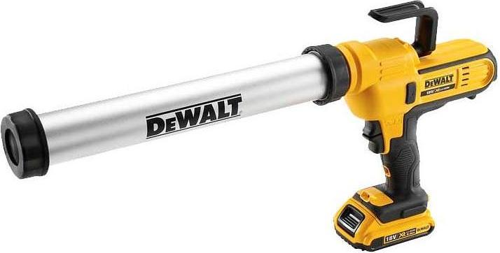 Produktbild DeWalt 18 V Akku Kartuschenpistole DCE580D1 mit 2 Ah Akku