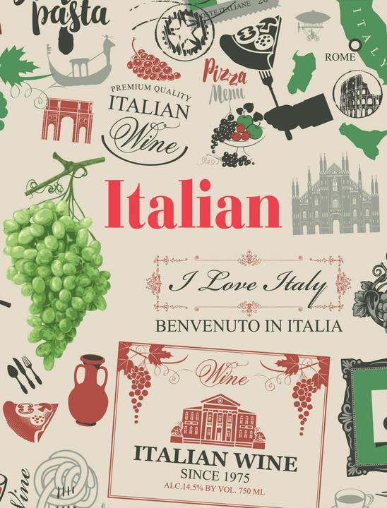 Produktbild Italian (Englisch, New Holland Publishers, 2023)