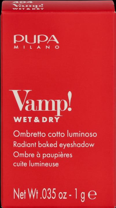 Actual product image Pupa Milano Vamp! Eyeshadow Cold Taupe 404 (404 Cold Taupe)