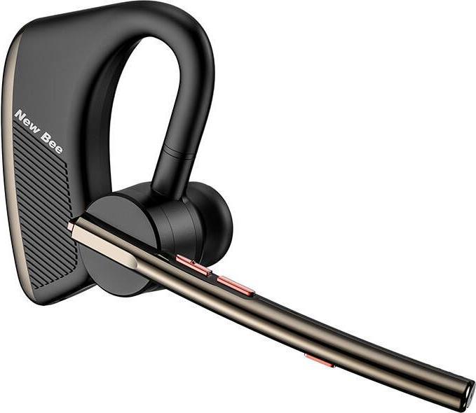 Produktbild NewBee Wireless headphone with microphone New Bee M50 (black and gold) (ANC, 24 h, Kabellos)