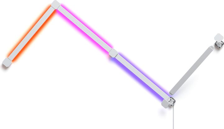 Produktbild Nanoleaf Lines Squared Starter Set (Mehrfarbig, 252 cm, Indoor)