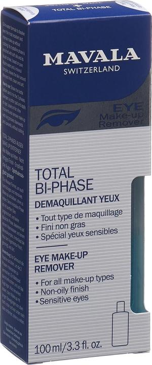 Actual product image Mavala Total Bi-Phase Eye Make-up Remover (Make-up remover, 100 ml)
