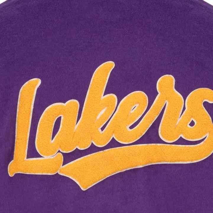Actual product image Mitchell & Ness M&N Legacy Varsity Wool Jacket - NBA Los Angeles Lakers - XL (XL)
