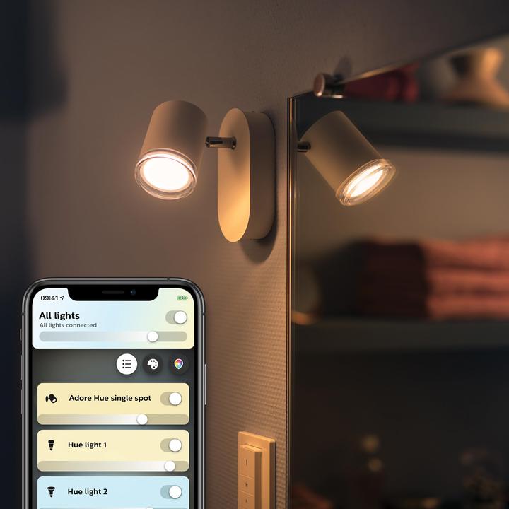 Actual product image Philips Hue Adore Basis BT (350 lm, GU10)