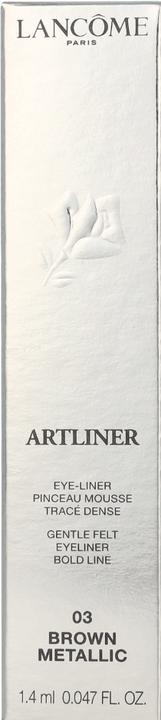 Actual product image Lancôme Artliner (brown metallic)