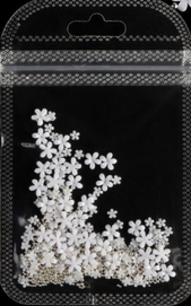 Immagine prodotto Nagellack24 Fiore di strass (Argento)