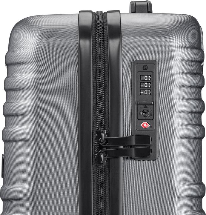 Immagine prodotto Pack Easy Mena, Cabin-Trolley S, anthracite (40 l, Bagaglio a mano (fino a 50 litri))
