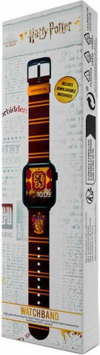 Actual product image Moby Fox Strap Smartwatch Harry Potter Gryffindor 22 mm (22 mm, Stainless steel, Silicone)