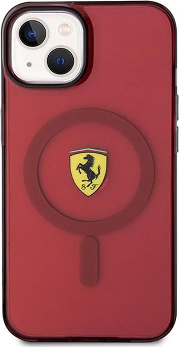 Immagine prodotto Ferrari FEHMP14SURKR Custodia rigida per iPhone 14 6,1" rossa/rossa Traslucida Magsafe (Apple iPhone 14)