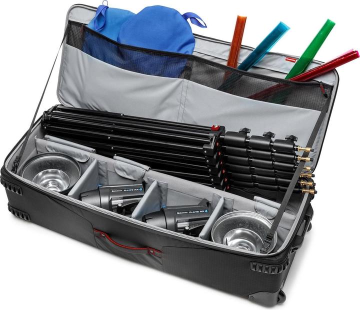 Image du produit Manfrotto Valise à roulettes pour le matériel d'éclairage