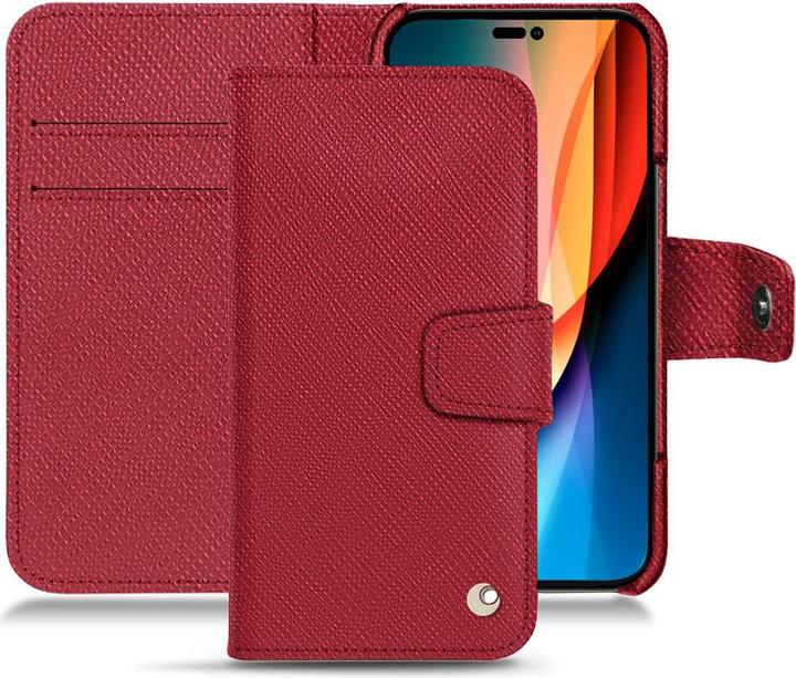 Actual product image Noreve Leather wallet with horizontal flap (Apple iPhone 14 Pro)