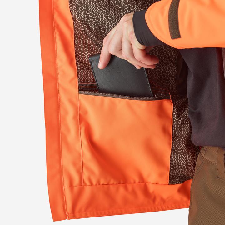 Produktbild Solognac Jagdjacke Regenjacke Renfort 900 orange (XXL)