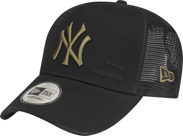 Image du produit New Era Mesh Trucker Cap DISTRESSED New York Yankees noir