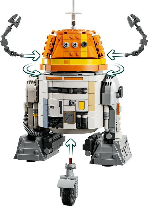 Actual product image LEGO Astromech droid Chopper (C1-10P) (75416, LEGO Star Wars)