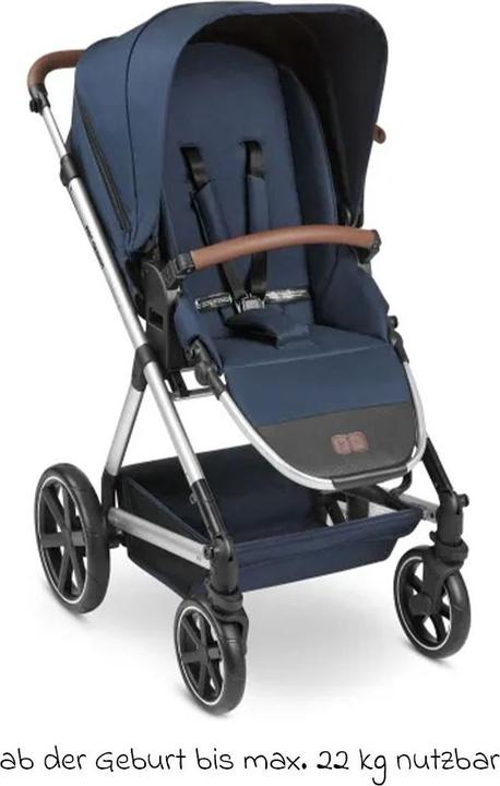 Produktbild ABC Design 3in1 Kombi-Kinderwagen-Set Timbo 4 mit Babywanne