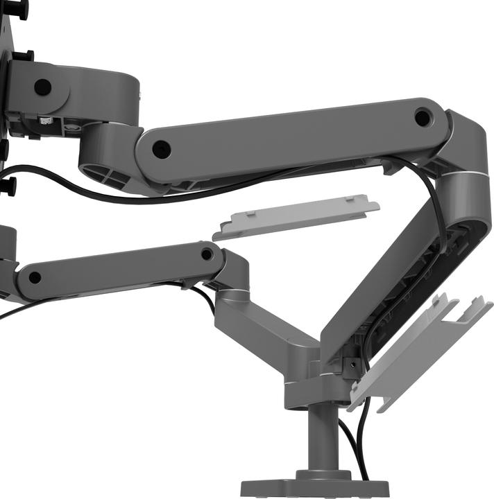 Image du produit Ergotron LX PRO ARM DUAL SIDE-BY-SIDE darkgrey (Tables, 27")