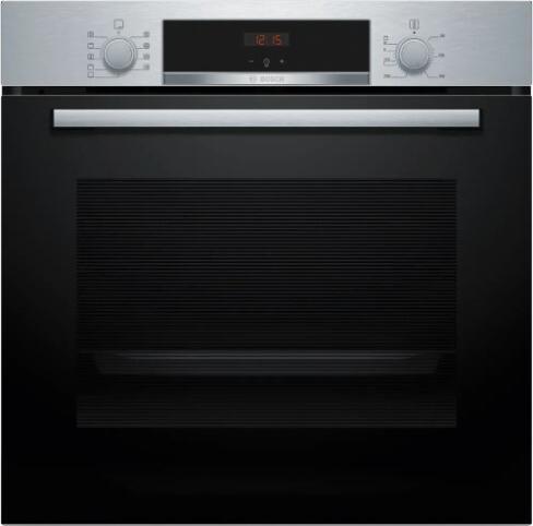 Actual product image Bosch Hausgeräte Bosch Serie 4 HBA534ES3 Backofen 71 l 3400 W Schwarz Edelstahl