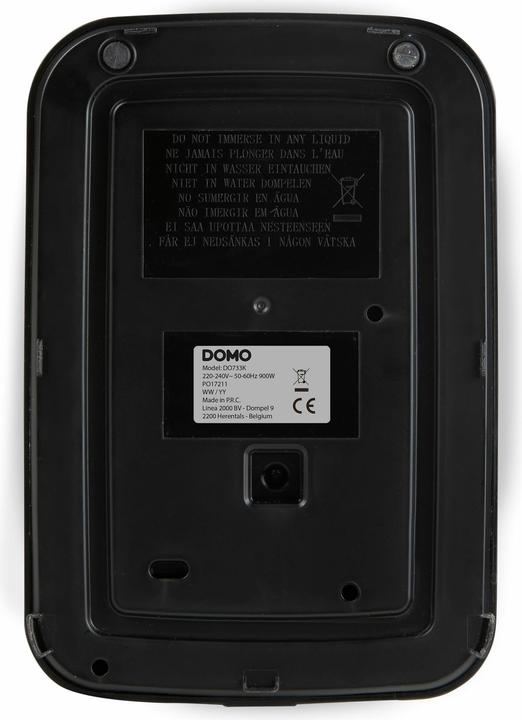 Actual product image Domo CAFETIÈRE DO733K 1,25L 10 CUPS MUG 400ML COMMANDES TACTILES/ÉCRAN LED FILTRE PERMANENT