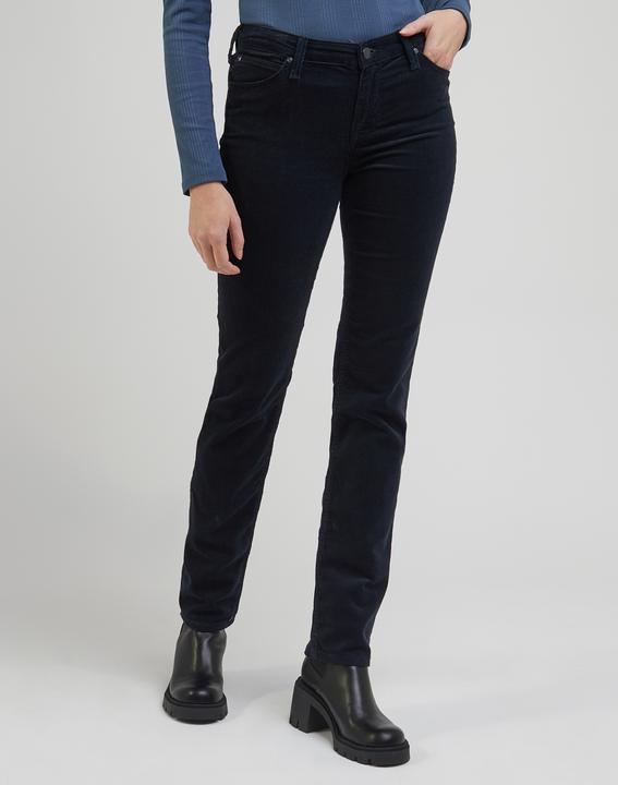 Actual product image Lee Marion Cord Pant Straight Fit Black (W31/L33)