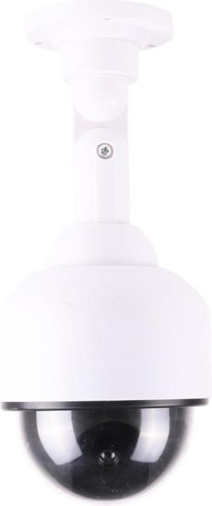 Produktbild Benson Überwachungskamera Attrappe mit roter Betriebs-LED, Kamera Dummy, 2er Set