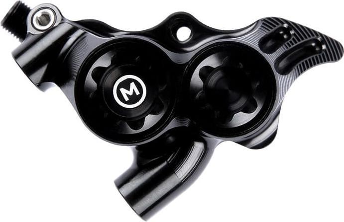 Actual product image Hope RX4+ brake caliper flatmount - mineral oil - black (Rear brake, Brake Caliper, 4)