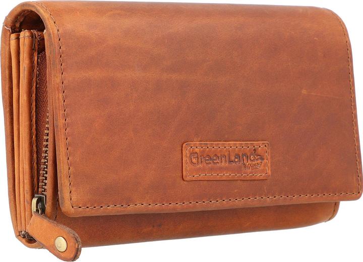 Actual product image Greenland Nature Soft & Safe wallet leather 16 cm RFID