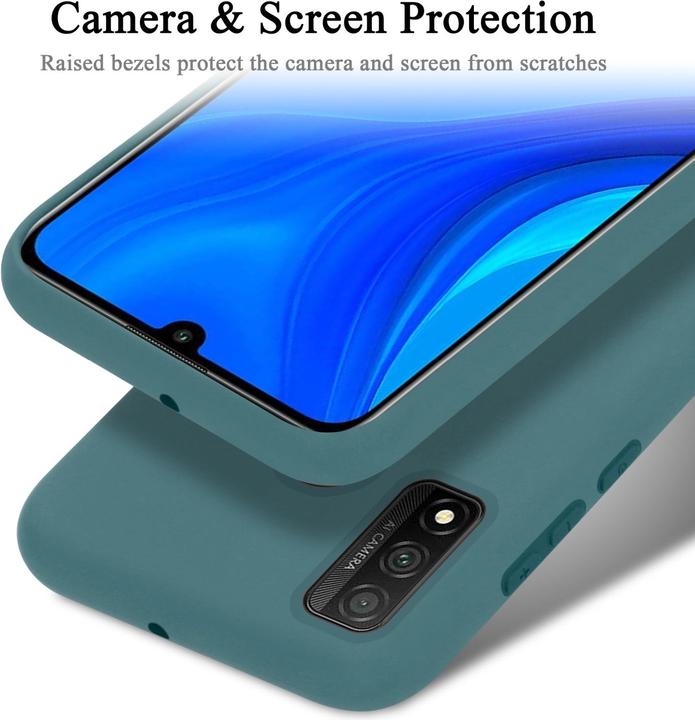 Produktbild Cadorabo TPU Liquid Silicone Case Hülle für Huawei P SMART 2020 (Huawei P Smart (2020))
