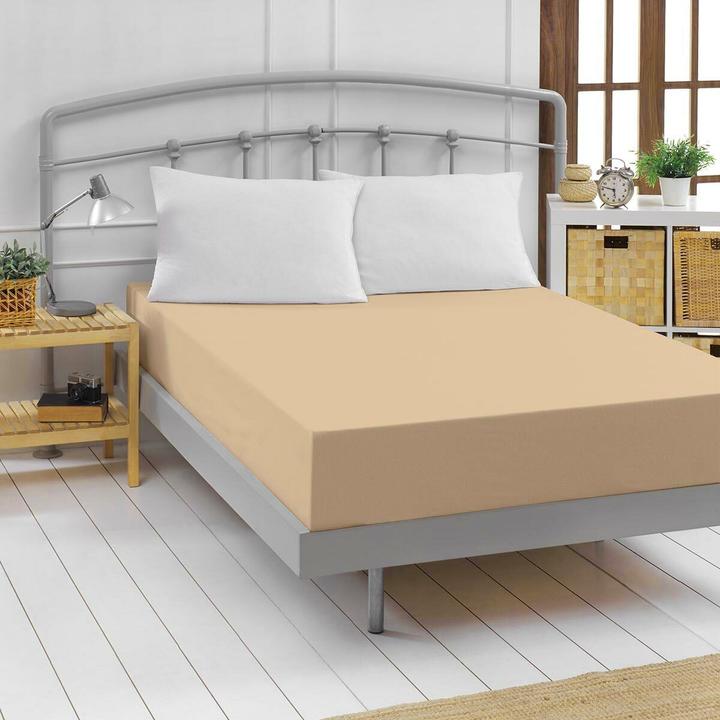 Actual product image Traumschlaf Fine fiber box spring fitted sheet (200x200 cm)