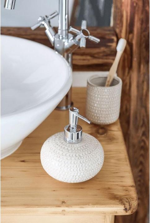 Actual product image Zeller Present Toothbrush Mug Structure ø 7.5x9.5 cm (Ø 7.5 x 9.5 cm)