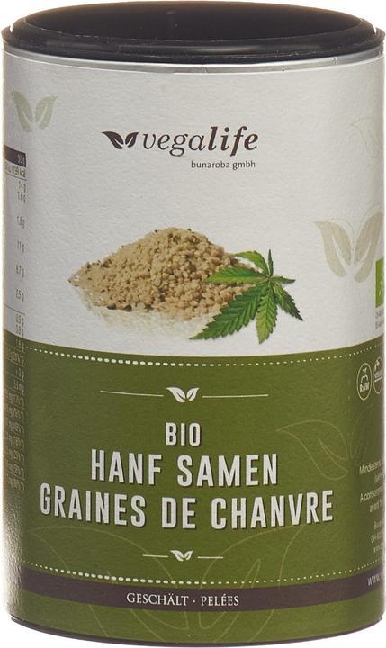 vegalife Hanf Samen geschält (230 g)