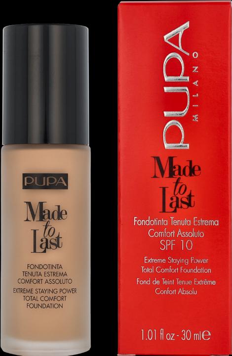 Image du produit Pupa Milano Pupa MADE TO LAST FOUNDATION Sable (050 Sable)