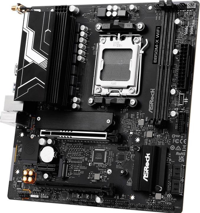 Produktbild AsRock B850M-X Wifi R2.0 (AM5, AMD B850, mATX)