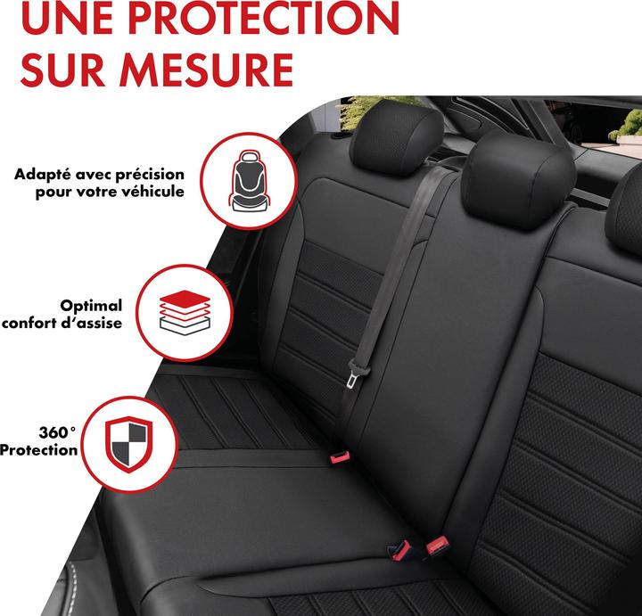 Produktbild Walser Sitzbezug für Dacia Duster (HS) 04/2010-01/2018, 1 Rücksitzbankbezug