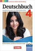 Produktbild Deutschbuch Gymnasium 4. 8. Schuljahr. Handreichungen für den Unterricht mit CD-ROM. BW (Deutsch, Claudia Mutter, Stefan Metzger, Christina Peter-Brutscher, Ina Cattaneo, Manuela Wölfel, Michael Dengler, Dirk Milchraum, Christian Oechsler, Georg Eger, Christoph Fischer, Cornelia Gerstung-Mitsch, Peter Imhof, Grete Sieber, 2015)