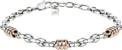 Morellato MenÂ's bicolor bracelet Cross SKR53 (M) (Edelstahl)