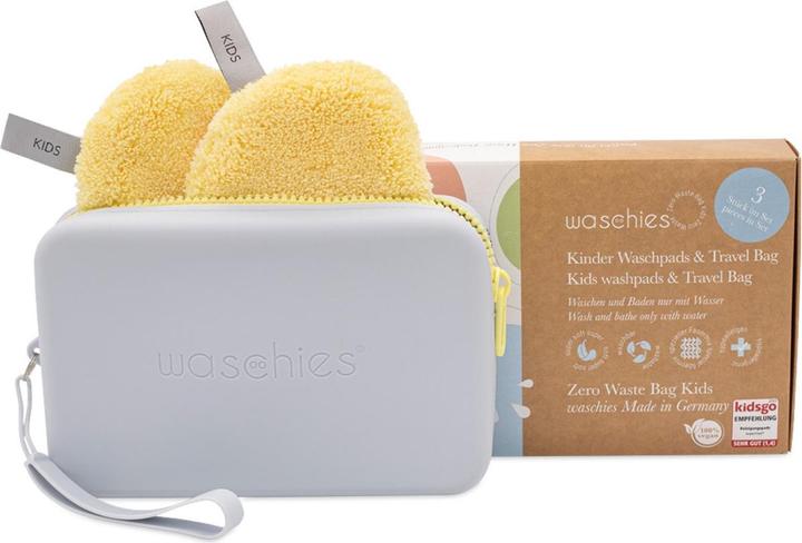 Waschies Kidsline - Zero Waste Bag Kids Pastel Yellow