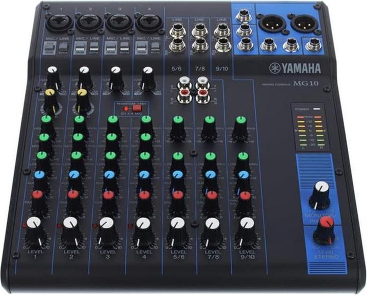 Actual product image Yamaha MG10 (Studio- and Livemixer, Clubmixer)